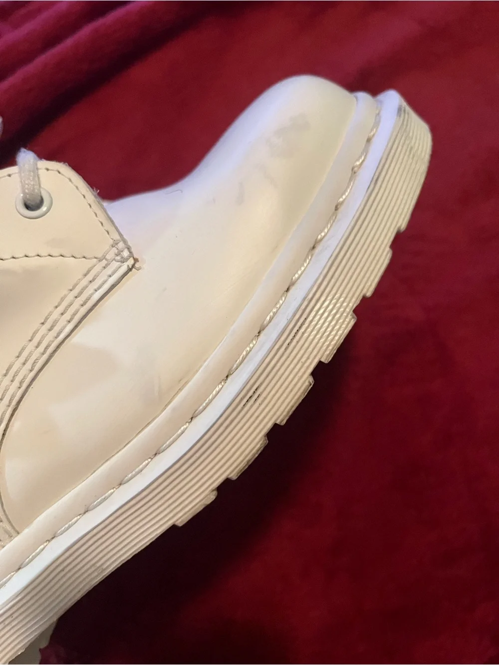 Doc martins mono white rare edition. Sz 8 men / 9 women